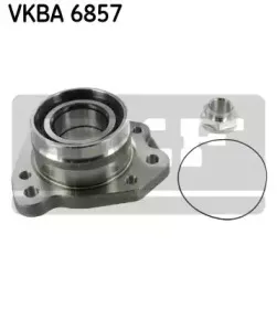 VKBA 6857 SKF Комплект подшипника ступицы колеса
